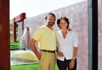 Sir Rocco Forte and Olga Polizzi at Verdura