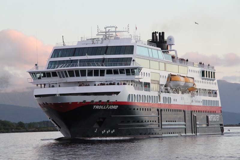 ©Hurtigruten Trollfjord Grossaufnahme