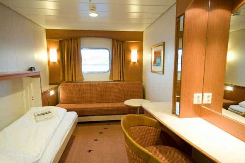 ©Hurtigruten Trollfjord Standardkabine