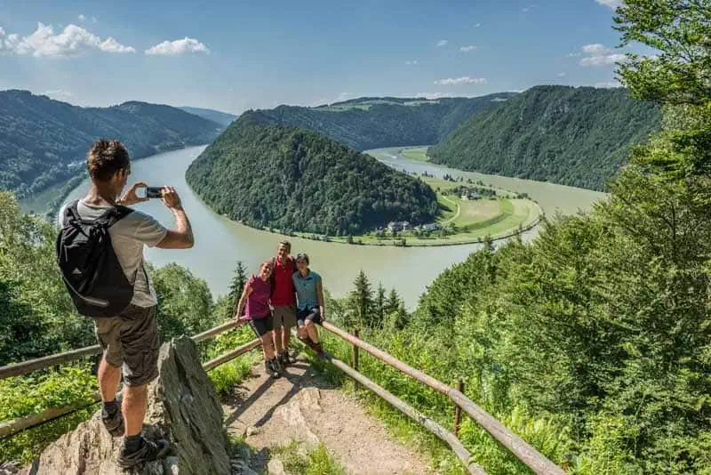 DonaublickSchlögen Donau ©OberösterreichTourismusGmbH Hochhauser