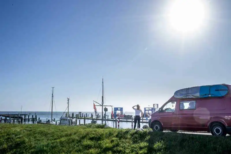 Mit dem Campingbus auf Föhr ©Jan Christoph Schultchen