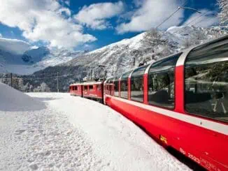 Bernina-Express ©Graubünden Ferien Rhätische-Bahn