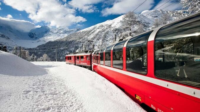 Bernina-Express ©Graubünden Ferien Rhätische-Bahn