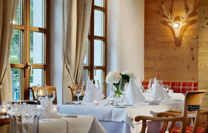 Berghotel Maibrunn Carpe Diem Restaurant details ©Ydo Sol