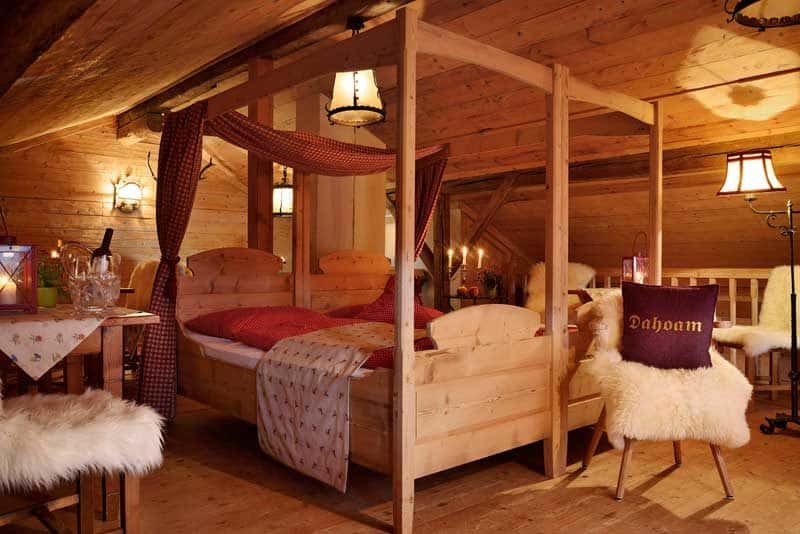 Berghotel Maibrunn Hirschalmhütte Himmelbett