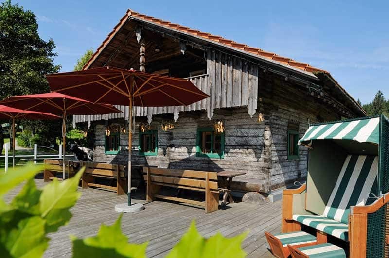 Berghotel Maibrunn Hirschalmhütte Sommer