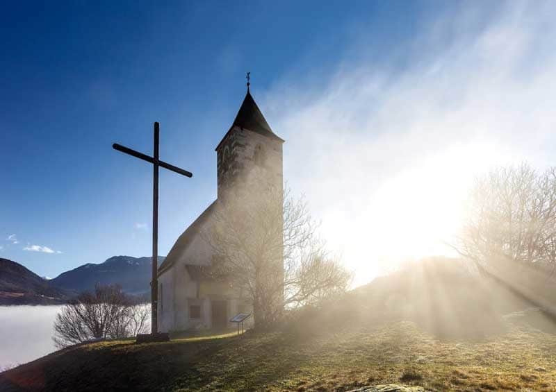 Kirche am See ©Wolfgang Gafriller ©TVB Region Klausen