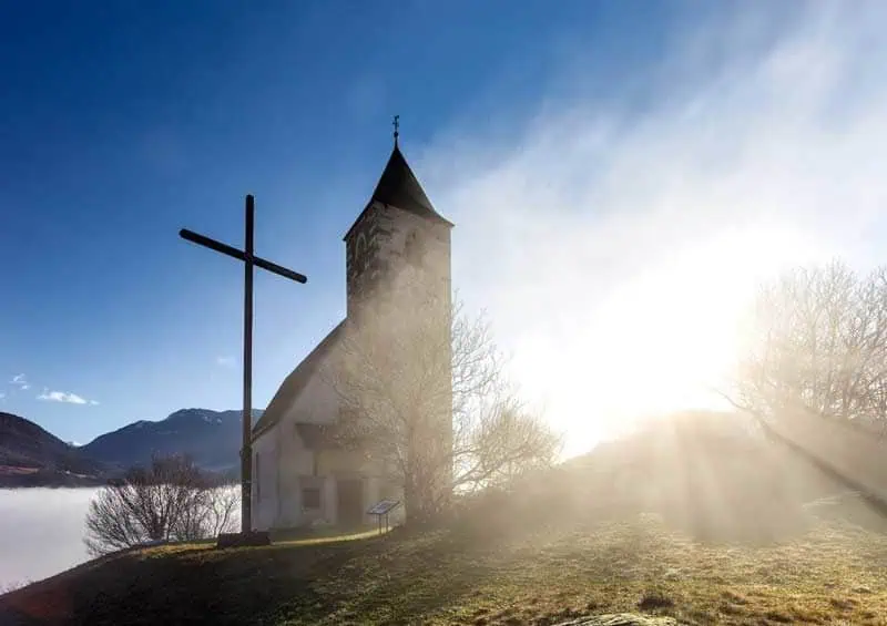 Kirche am See ©Wolfgang Gafriller ©TVB Region Klausen