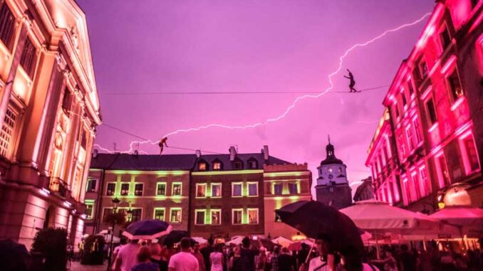 Polen Lublin Carnaval Urban Highline ©Krzysztof Szlęzak