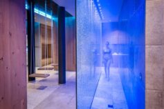 Bayerwaldresort Hüttenhof Schaukeln im Wellnessbereich