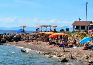 Region Kvarner Montys Dog Beach and Bar
