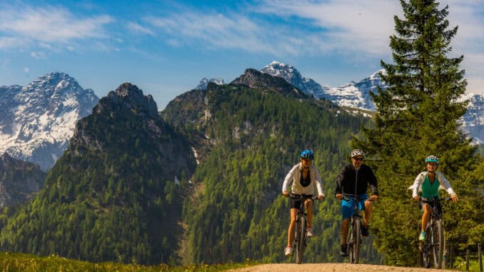 E-Mountainbike Unkenberger Mähder ©Salzburger Saalachtal Tourismus