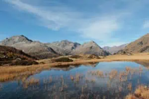 Bergsee beim Alpengasthof Zollwirt