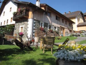 Im Garten des ©Dreiländerwirts