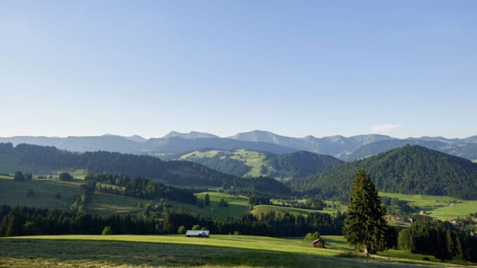 Panorama Nagelfluhkette ©Oberstaufen Tourismus