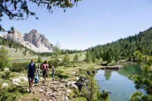 Wandern zwischen Seen und Bergen ©Olang Alex Filz