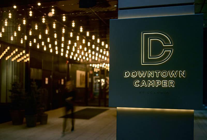 Scandic Downtown Camper exterior entre