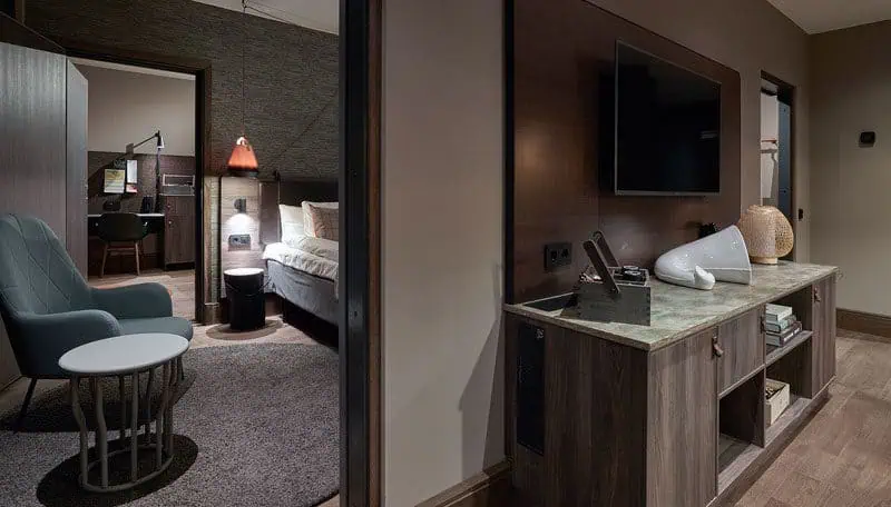 Scandic Downtown Camper hotelroom CamperCoLiving Master connectingdoor