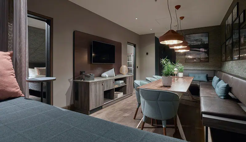 Scandic Downtown Camper hotelroom CamperCoLiving Master nedroom