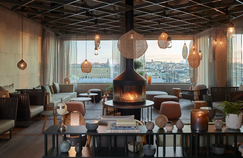 Scandic Downtown Camper restaurang bar The Nest lounge eld
