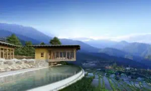 Punakha Lodge – Herrliches Panorama über die Reisfelder