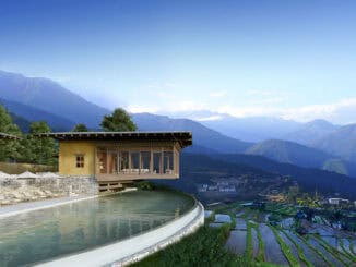 Punakha Lodge – Herrliches Panorama über die Reisfelder