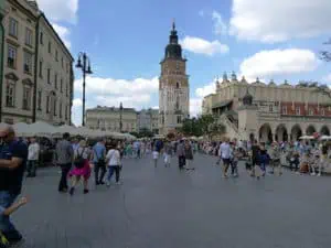 Marktplatz in Krakau ©Detlef Düring