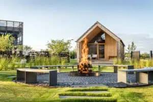 Seezeitlodge-Hotel Aussensaunadorf ©Guenter Standl