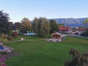Garten des Alpenhof Murnau ©Detlef Düring