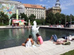 Budapest Beim Elisabeth Platz