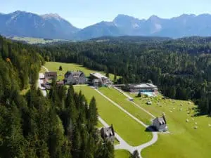 Das Kranzbach-Luftaufnahme