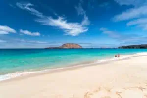 Playa de las Conchas auf Lanzarotes Nachbarinsel La Graciosa ©Turismo Lanzarote