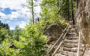 Katzenleiter auf dem Schenner Waalweg ©Hannes Niederkofler