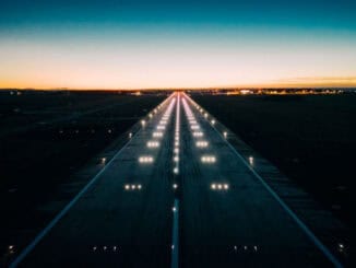 Start und Landebahn Befeuerung ©Flughafen Memmingen GmbH