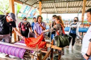 Weberei Kanchanaburi Thailand © TAT