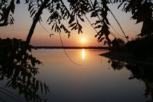 Insel Albarella Sonnenuntergang am Fjord ©Frank Heinzl