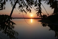 Insel Albarella Sonnenuntergang am Fjord ©Frank Heinzl