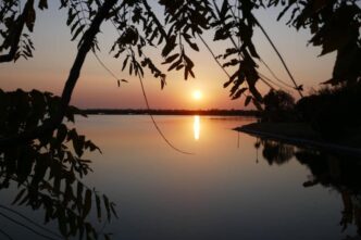 Insel Albarella Sonnenuntergang am Fjord ©Frank Heinzl Insel Albarella Sonnenuntergang am Fjord ©Frank Heinzl