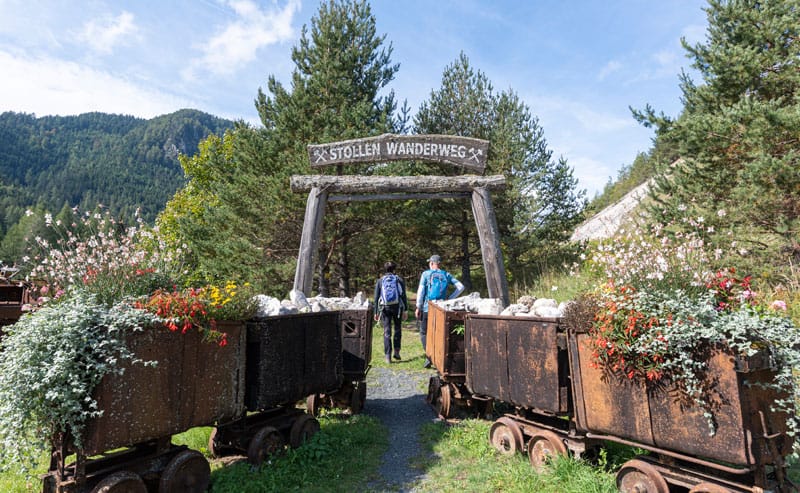 Region Villach Bad Bleiberg Stollenwanderweg ©Arthur Mrsel