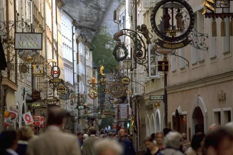 Salzburg Getreidegasse