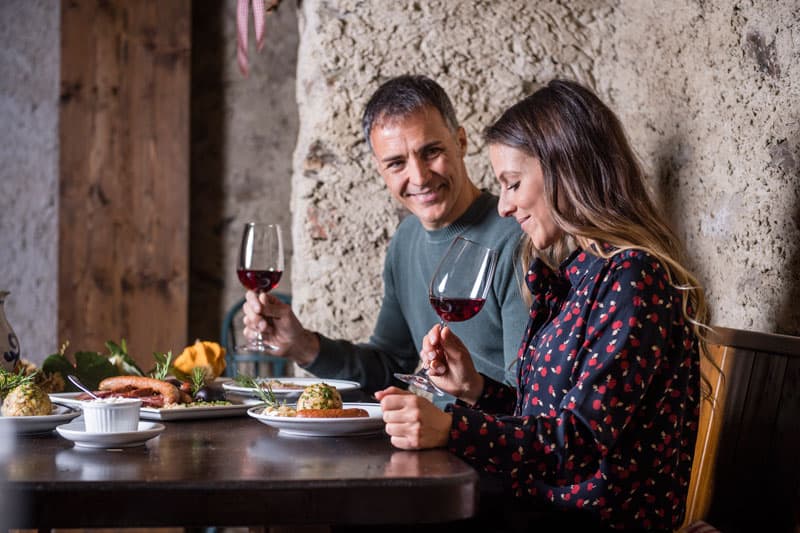 Toerggelen in Schenna ©Tourismusverein Schenna Hannes Niederkofler 1