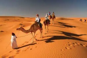 Camel Trekking in Oman © Ministry of Heritage Tourism Sultanate of Oman
