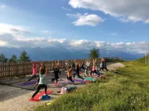 Yoga am ©Patscherkofel Innsbruck