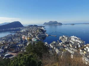 Blick auf Alesund ©Detlef Duering 043