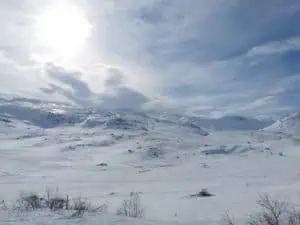 Hochebene zwischen Oslo und Bergen 
