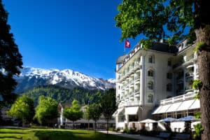 Kempinski Palace Engelberg Hotel Mountain View
