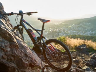 Mit dem E-Bike unterwegs