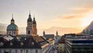 Dachterrasse des Hotel Schwarzer Adler