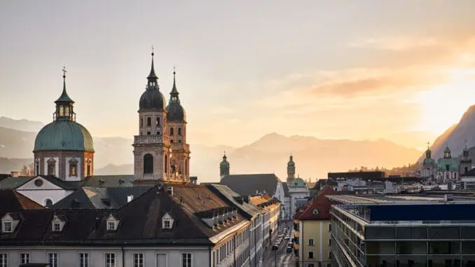 Dachterrasse des Hotel Schwarzer Adler