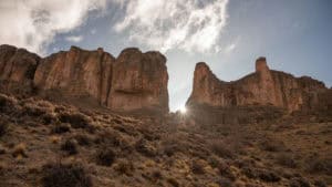 Bajada de los toldos